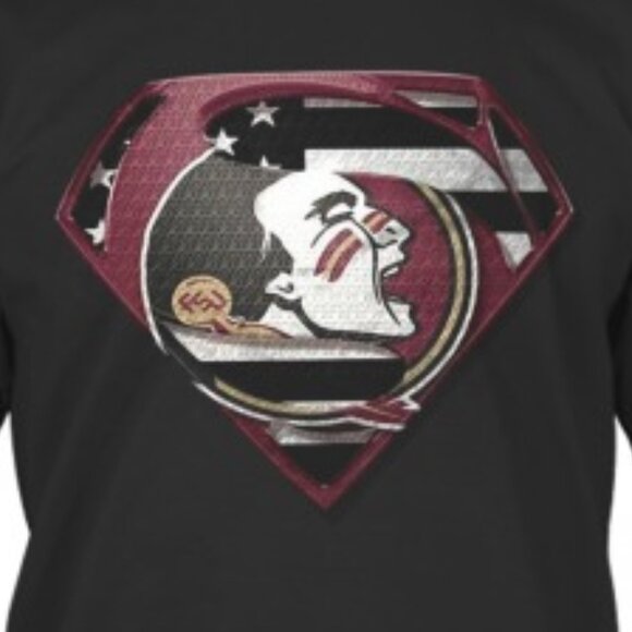 Florida State Seminoles Superman T Shirt College Football Tee - Picture 2 of 5
